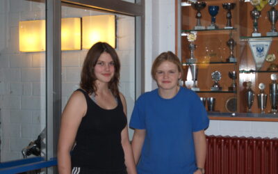 Praktikantin in der Schwimmabteilung