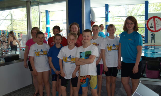 Schwimmabteilung war beim 25. Wichtelpokal in Hövelhof dabei