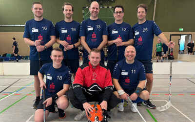 Floorballer toller Zweiter
