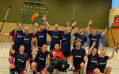 Floorballer siegen in Menden